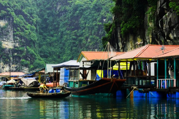 The everyday life of the local on Vung Vieng Village